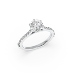 Classic No 3. Eternal Heart Diamond Ring