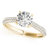 Multirow Diamond Ring