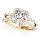 Halo Diamond Ring