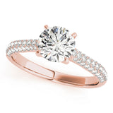 Multirow Diamond Ring