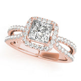 Halo Diamond Ring