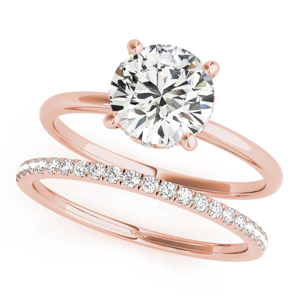 Single Row Diamond Ring