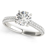 Multirow Diamond Ring