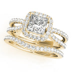 Halo Diamond Ring