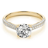 Multirow Diamond Ring