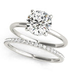 Single Row Diamond Ring