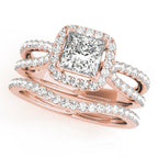Halo Diamond Ring