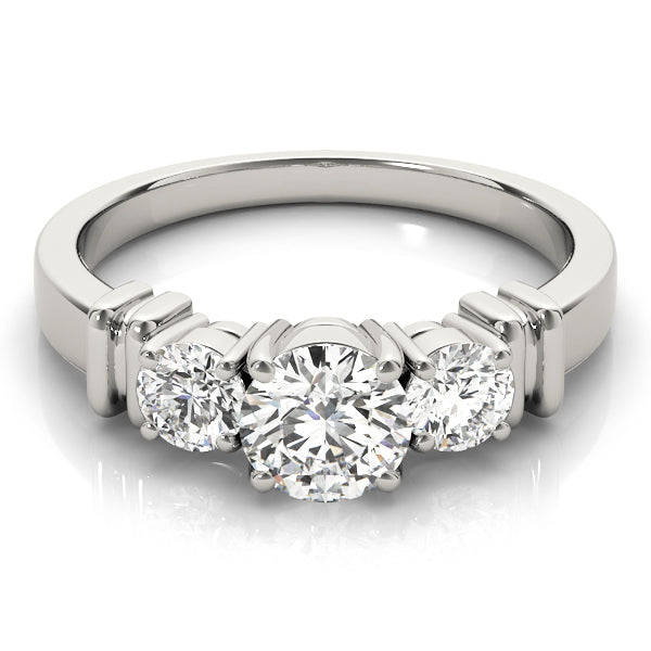 Three Stone Diamond Ring