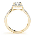 Halo Diamond Ring