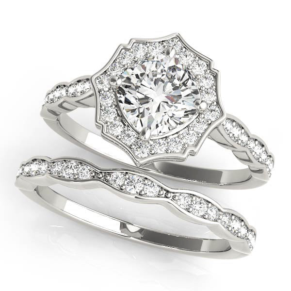 Halo Diamond Ring Secondary image