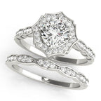 Halo Diamond Ring