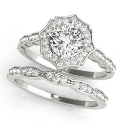 Halo Diamond Ring