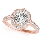 Halo Diamond Ring
