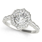 Halo Diamond Ring