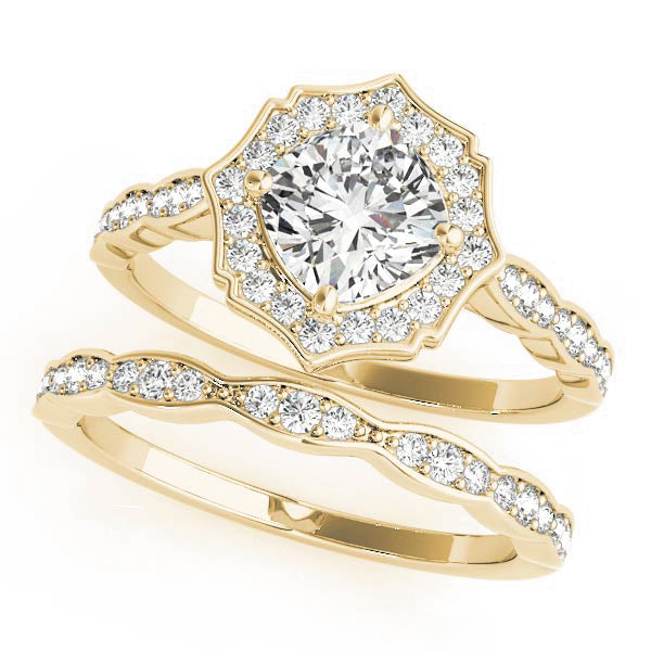 Halo Diamond Ring