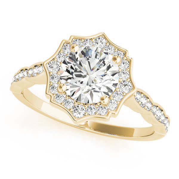 Halo Diamond ring Main image