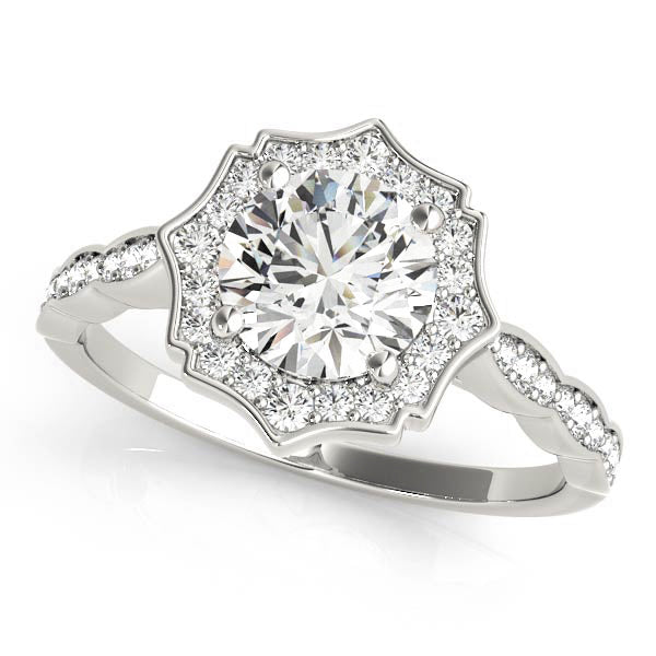 Halo Diamond ring Secondary image