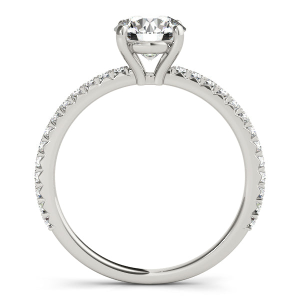 Single Row Diamond Ring