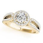 Halo Diamond Ring