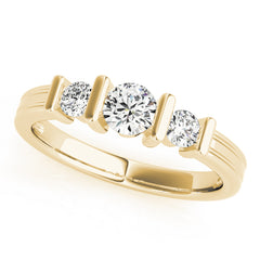 Three Stone Diamond Ring