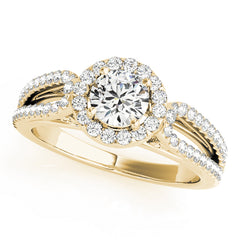 Halo Diamond Ring