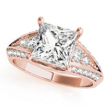 Multirow Diamond Ring