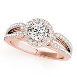 Halo Diamond Ring