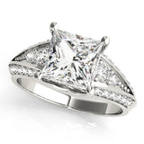 Multirow Diamond Ring