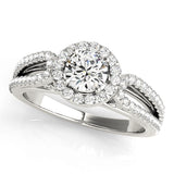 Halo Diamond Ring