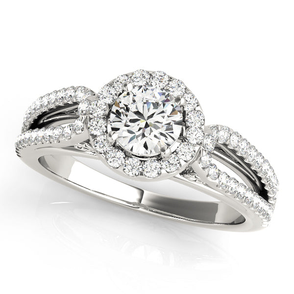 Halo Diamond Ring Imagen secundaria del producto