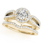 Halo Diamond Ring