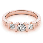 Three Stone Diamond Ring
