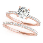 Single Row Diamond Ring