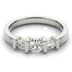 Three Stone Diamond Ring