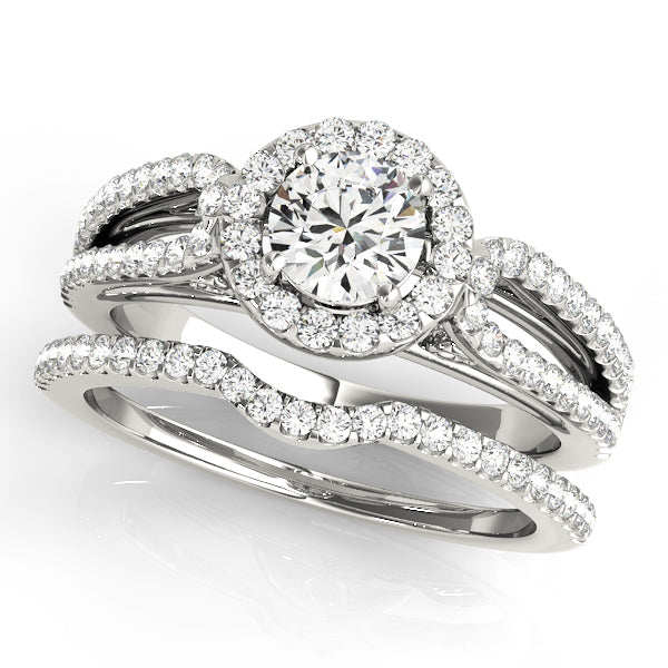 Halo Diamond Ring