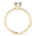Single Row Diamond Ring