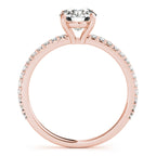 Single Row Diamond Ring
