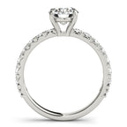 Single Row Diamond Ring