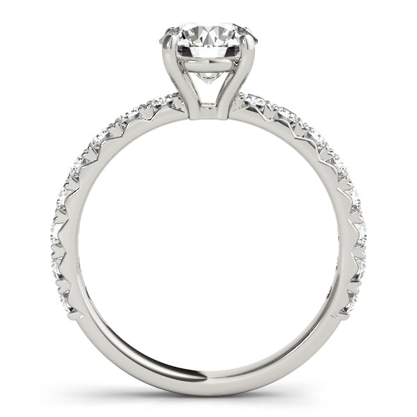 Single Row Diamond Ring