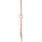 Heart & Dagger 16-18" Neckalce