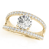 Multirow Diamond Ring