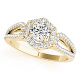 Halo Diamond Ring