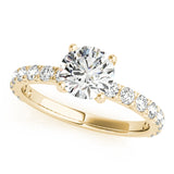 Single Row Diamond Ring