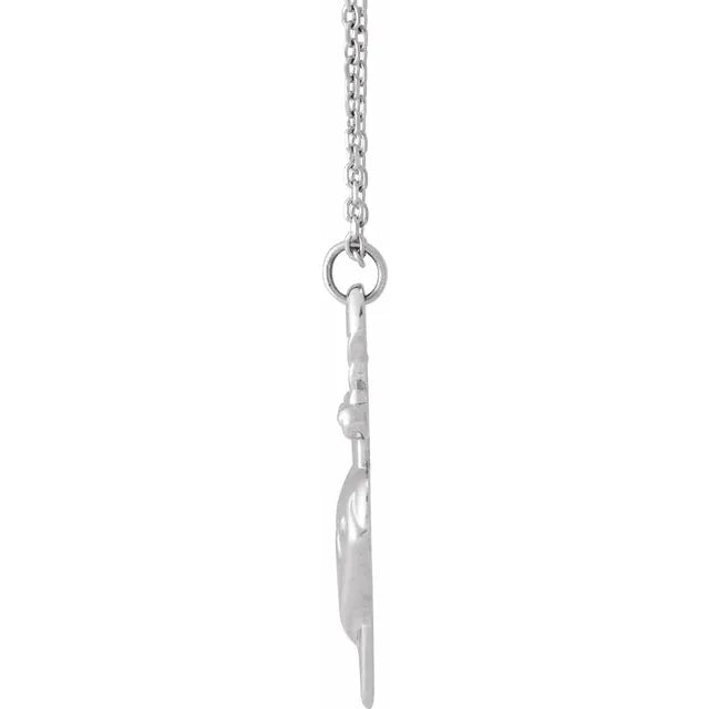 Heart & Dagger 16-18" Neckalce