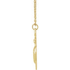 Heart & Dagger 16-18" Neckalce