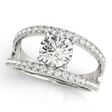 Multirow Diamond Ring