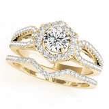 Halo Diamond Ring