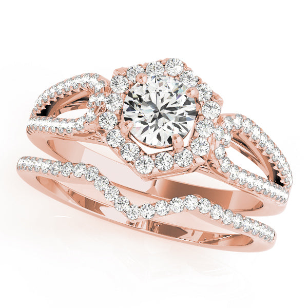 Halo Diamond Ring