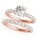 Single Row Diamond Ring