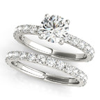 Single Row Diamond Ring